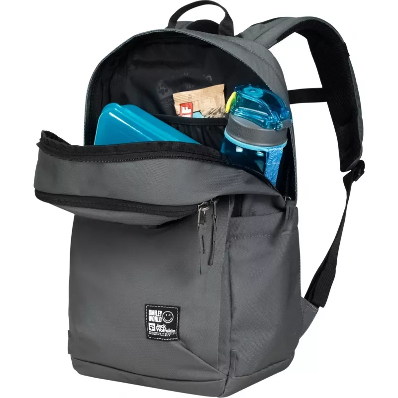 Jack Wolfskin Smileyworld reppu – vihreä/harmaa, 22 L