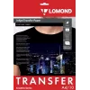 Lomond siirtopaperi A4 tummille kankaille, 10 arkkia