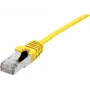Dexlan verkkokaapeli 858708 0,5 m Cat6a S/FTP keltainen