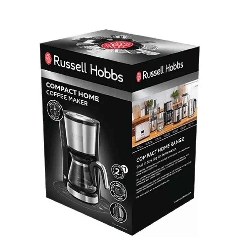 Russell Hobbs Compact Home 24210-56 mini lasinen kahvinkeitin