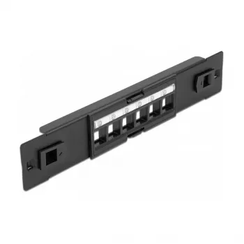 Keystone-kytkentäpaneeli 6 port DeLOCK 66819