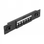 Keystone-kytkentäpaneeli 6 port DeLOCK 66819