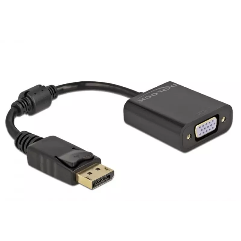 Sovitin DisplayPort 1.2 uros VGA naaras DeLOCK 61006