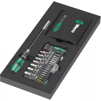Wera Kraftform compact ja Tool-Check Plus ruuvimeisselisarja, 57-osainen (05150150001)