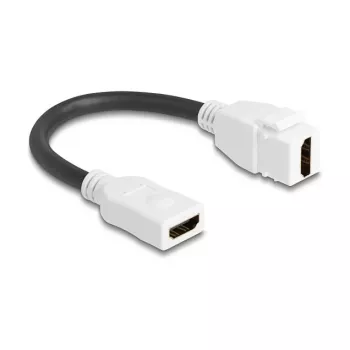 HDMI-kaapeli DeLOCK 90684 HDMI tyyppi A standardi 0,2 m valkoinen