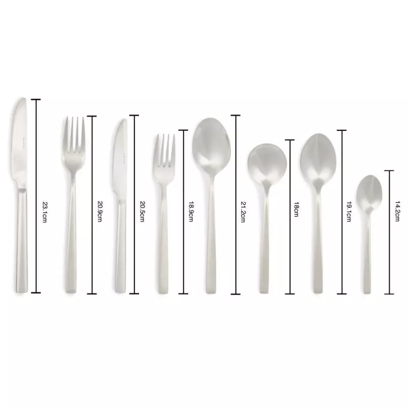 Aterinsetti Salter BW124271EU7 — 44-osainen, ruostumaton teräs, konepesunkestävä