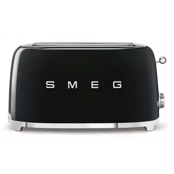 Smeg - TSF02 leivänpaahdin 4 viipaletta - musta/lakattu/LxKxS 41x20,8x21,5 cm/6 paahtoastetta/1500W