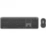 Logitech 920-012483 näppäimistö ja hiiri sisältyy Office RF Wireless + Bluetooth QWERTZ German Graphite