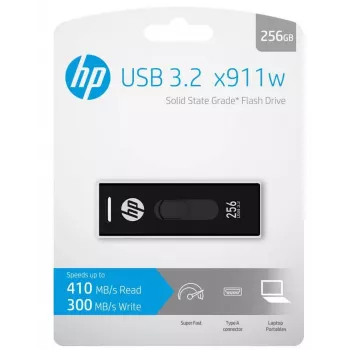 HP x911w USB-muistitikku 256 GB USB Type-A 3.2 Gen 1 (3.1 Gen 1) musta