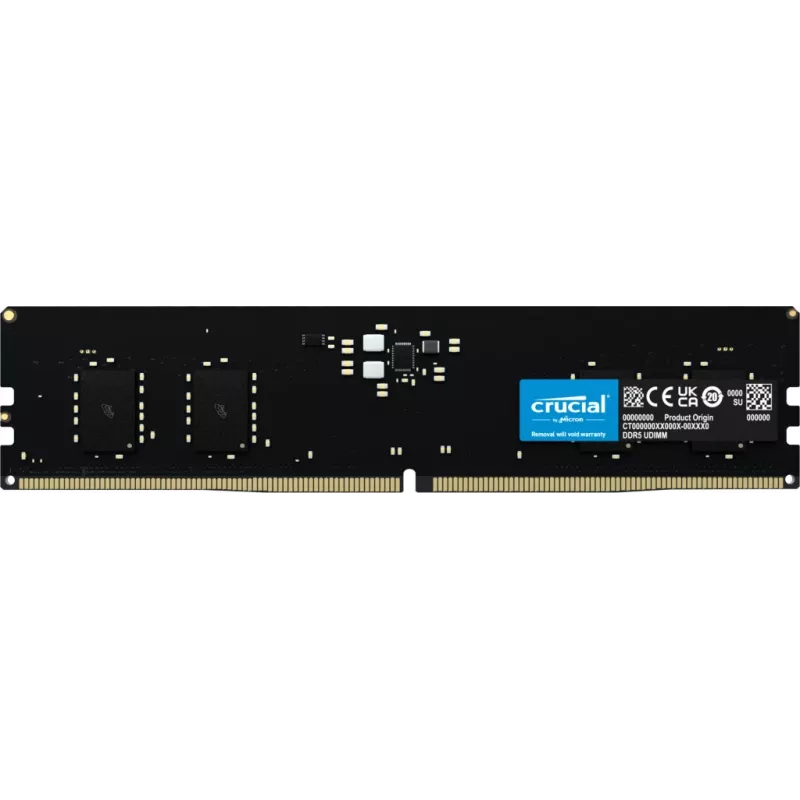 Crucial CT8G48C40U5 muistimoduuli 8 GB 1 x 8 GB DDR5 4800 MT/s