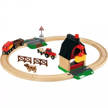 BRIO 33719 maatilajunasetti, 20 osaa