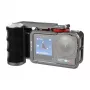 Metallinen suojakotelo Puluz-kahvalla DJI Osmo Action 5 Pro / Action 4 / Action 3:lle