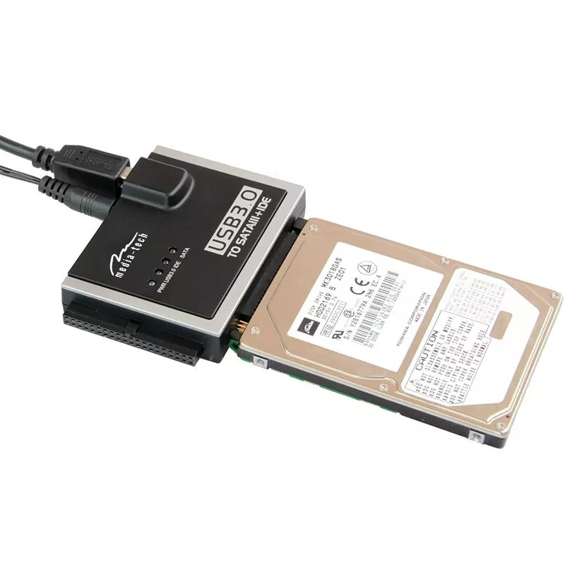Media-Tech MT5100 SATA/IDE–USB 3.0 -liitäntäsarja