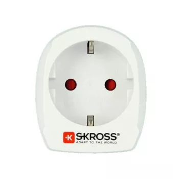 SKROSS Europe to USA - verkkosovitinsarja - europlug, CEI 23-16/VII / CEE 7/3 (SCHUKO)