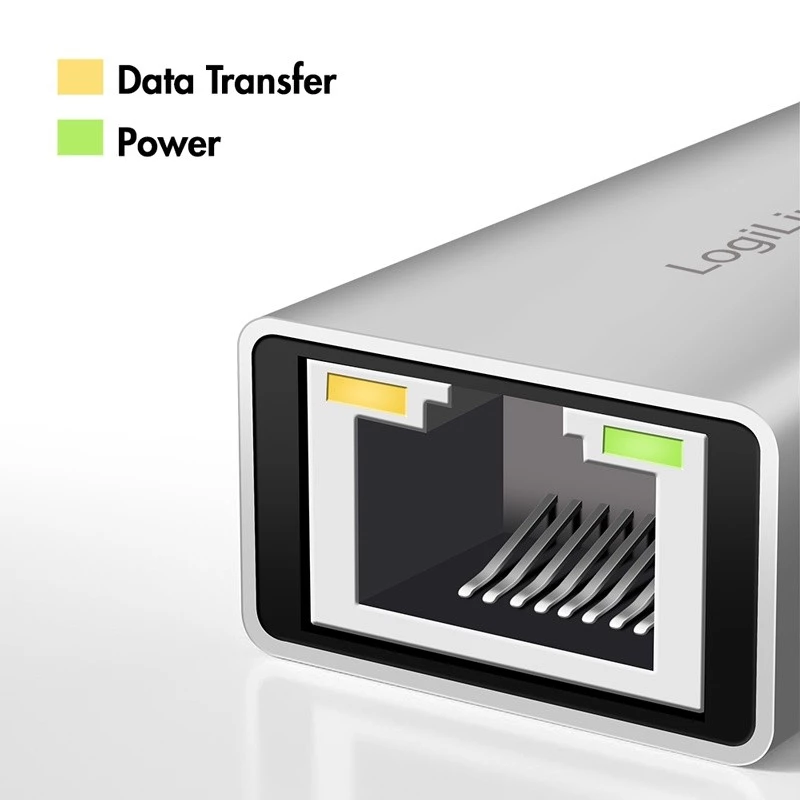 USB-A/-C - 2,5G Ethernet-sovitin, harmaa