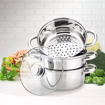 MAESTRO MR-2900-22 höyrykeitin 4 l 22 cm