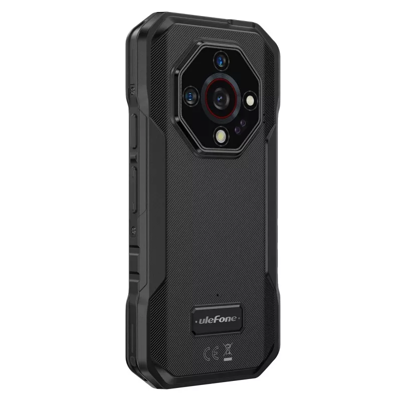 Ulefone Armor X32 UF-AX32/BK älypuhelin, 5,65 tuumaa, 6 GB RAM, 128 GB, Android 14, 5500 mAh, Future Black
