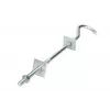 Kaapelikoukku Extralink Hook ripustussilmukalle 12/230mm M12 hopea