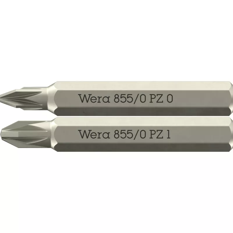 Wera Tool-Check Modular Micro 1 21-osainen sarja — kompakti ruuvauskärki- ja kärkisarja