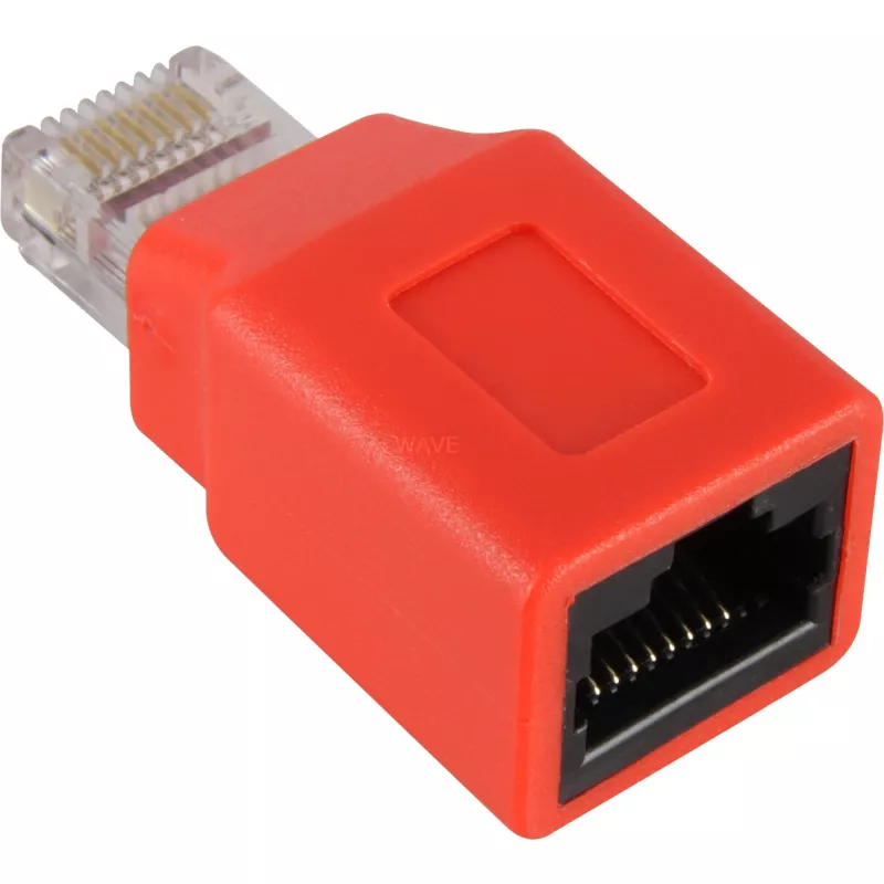 Wentronic Goobay CAT 5e RJ45-liitin/liitäntä, crossover - 100-M-Hz-verkoille (68912)