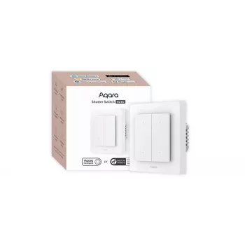 Älykäs rullakaihdinkytkin Aqara DS-K02D – keskusohjausyksikkö rullakaihtimille (Thread, Zigbee, Bluetooth)