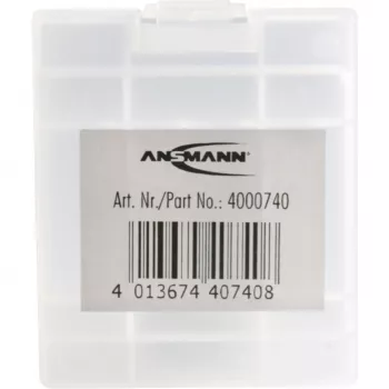 ANSMANN 4000740 paristokotelo BATTERY BOX 4, enintään 4 AA- tai AAA-kennolle