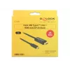 Videokaapeliadapteri DeLOCK 85291 USB Type-C HDMI 2 m musta