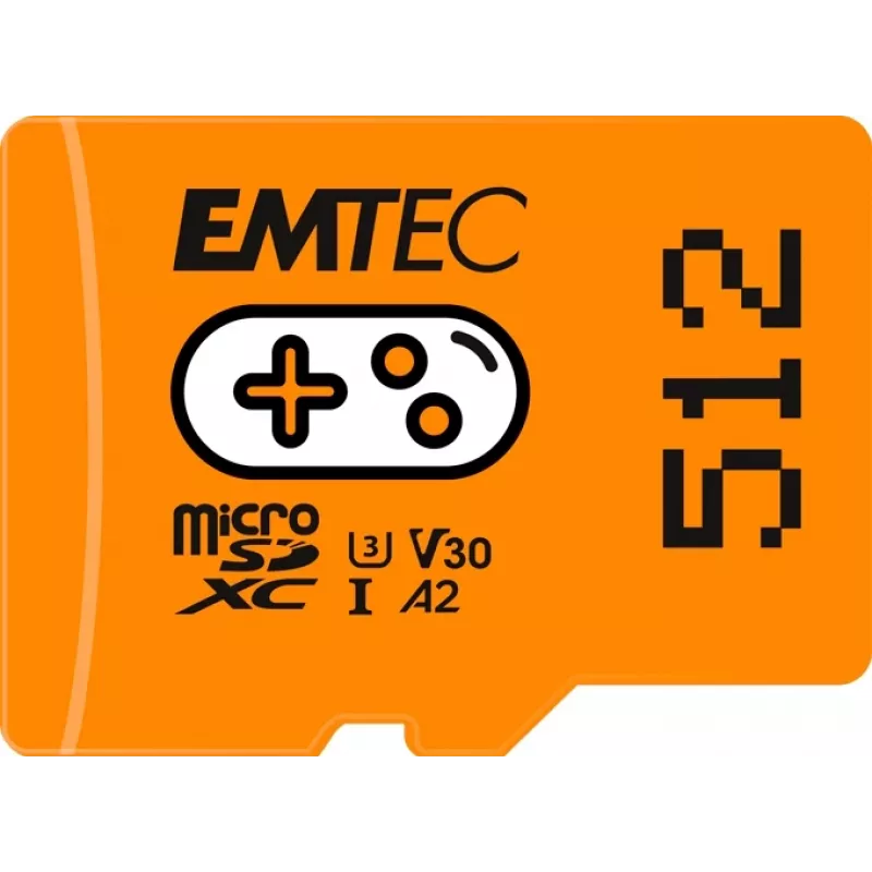 Emtec Gaming 512 GB MicroSDXC-kortti