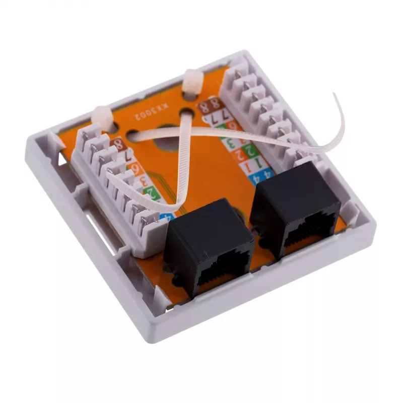 Alantec GN011 verkkopistorasia Cat6 valkoinen