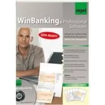 Pankkiohjelmisto sigel WinBanking-Professional SW235 pankkilomakkeiden ja maksujen täyttämiseen