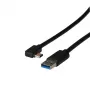 EFB-Elektronik USB 3.2 Gen1 5Gbit 3A -kaapeli, Type-A-uros – Type-C-uros 90°, 3 m Valmistaja: EFB Elektronik (EBUSBC-USBC5GAK.3)