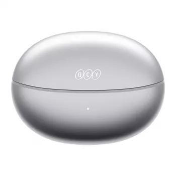 Langattomat korvaklipsikuulokkeet QCY Crossky Clip C30S, hopea