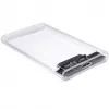 HDD-kotelo Argus GD-25000, USB 3.0, läpinäkyvä