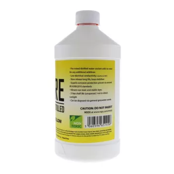 XSPC Pure jäähdytysneste, 1 litra - keltainen, UV