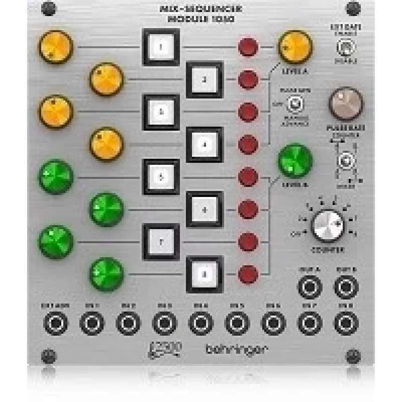 Behringer 1050 MIX-SEQUENCER-MODUL 2500 Series modulaarinen syntetisaattorimoduuli