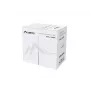 Lanberg LCU5-12CU-0305-S U/UTP Cat5e -verkkokaapeli 305 m, umpikupari, Fluke-testattu, harmaa