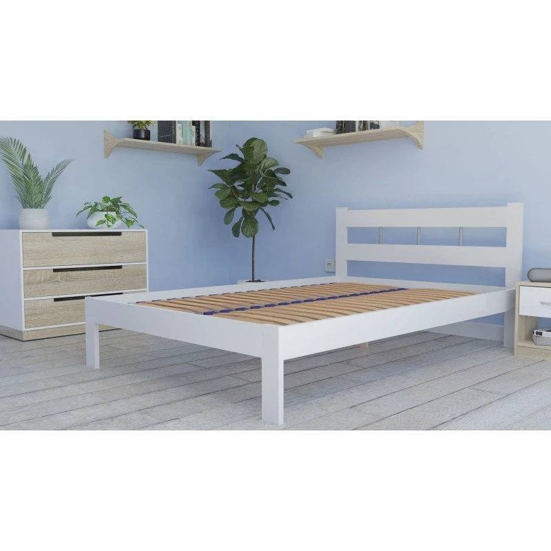 Joustava sängynrunko top e shop STELAZ 140 patjalle 140×200, puu, 1400×2000 mm