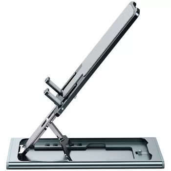 Passiivinen pidike Inter-Tech MTS-105 matkapuhelimelle älypuhelimelle tabletille UMPC harmaa