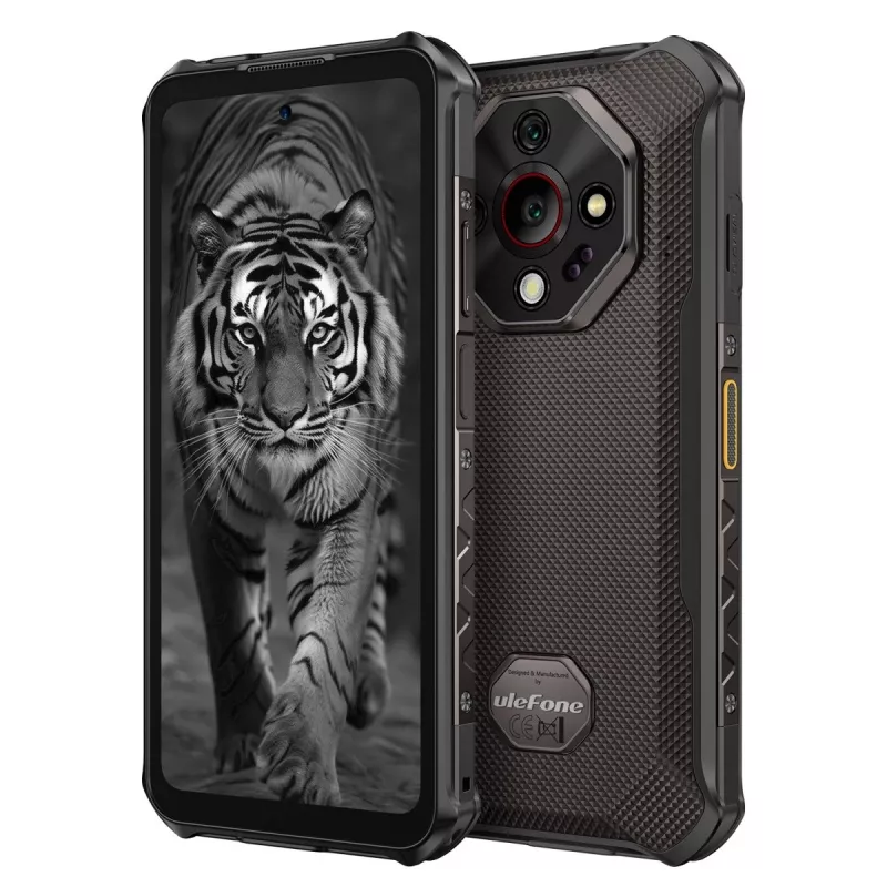 Älypuhelin UleFone Armor X16 6,1 tuumaa 128 GB musta, energiatehokkuusluokka A