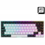 Sharkoon SKILLER SGK50 S3 näppäimistö peli USB QWERTY portugali valkoinen