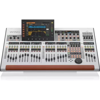 Behringer WING audiomikseri 48 kanavaa 10 - 20000 Hz hopea