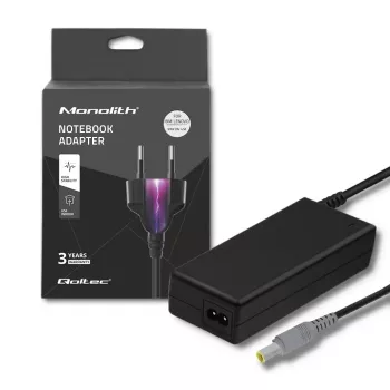 Qoltec 50093 virtalähde/adapteri 90 W musta