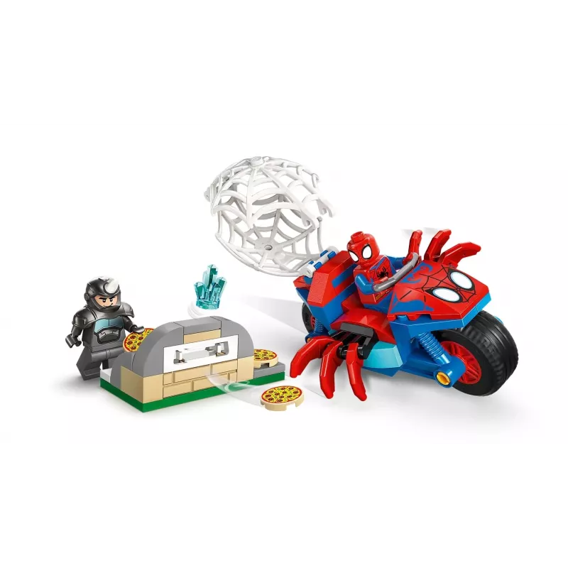 LEGO MARVEL 11206 Spidey moottoripyörällään Rhinoa vastaan