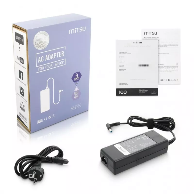 Virtalähde MITSU HP 19,5V 4,62A malli 5ZM033 kannettaviin