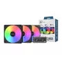 Montech GF120 V2 ARGB tietokonekotelon tuuletinyksikkö 12 cm musta 3 kpl