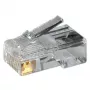 RJ-45 kaapeliliitin LOGILINK MP0002, CAT5e, läpinäkyvä, 100 kpl:n pakkaus