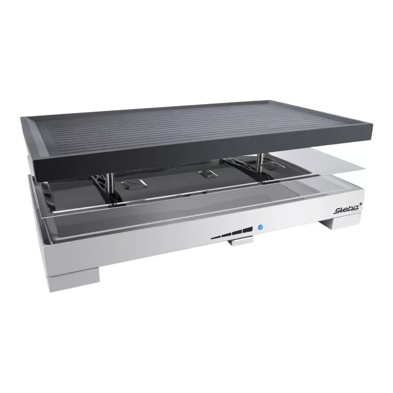 Steba RC 68 - raclettegrilli - 1,2 kW - musta/ruostumaton teräs