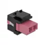 Keystone-moduuli LC Duplex liitin–LC Duplex liitin DeLOCK