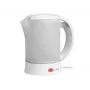 LAFE LAFCZA45865 sähköinen vedenkeitin, ruostumaton teräs, 0,6 l, 600 W, vaaleanharmaa, taitettava lukituskansi