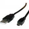 ROLINE USB 2.0 -kaapeli, Type-A - 5-pin Mini 1,8 m (11.02.8719)